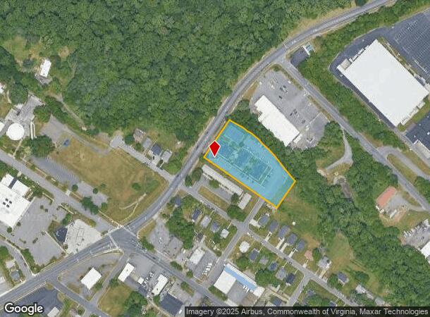  1125 Lakeside Dr, Lynchburg, VA Parcel Map