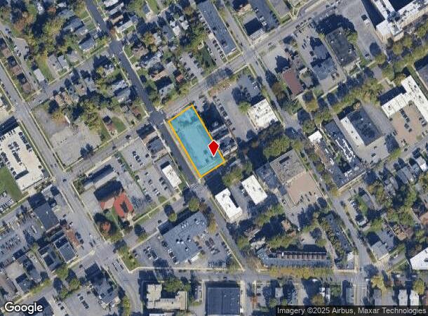  607 James St, Syracuse, NY Parcel Map