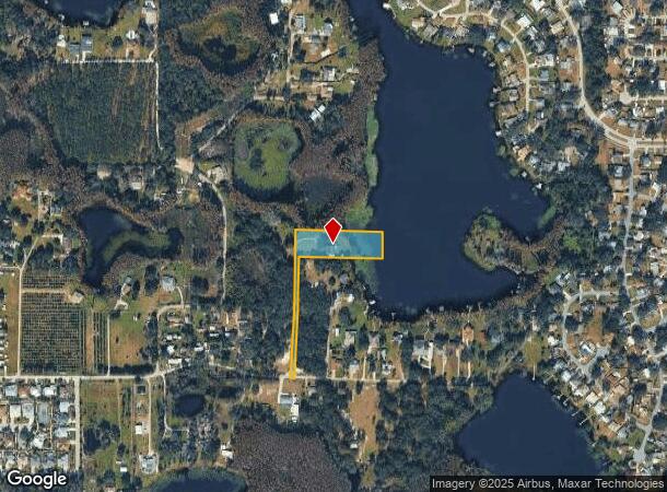 22129 Carson Dr, Land O Lakes, FL Parcel Map