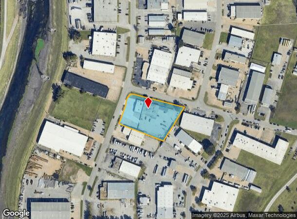  1575 N 105Th Ave E, Tulsa, OK Parcel Map