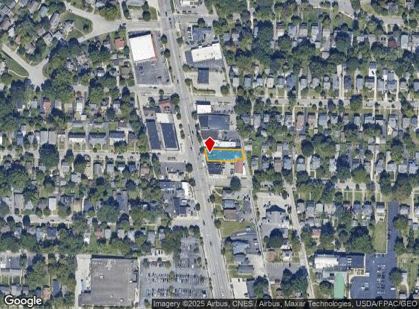 3504 N High St, Columbus, OH Parcel Map