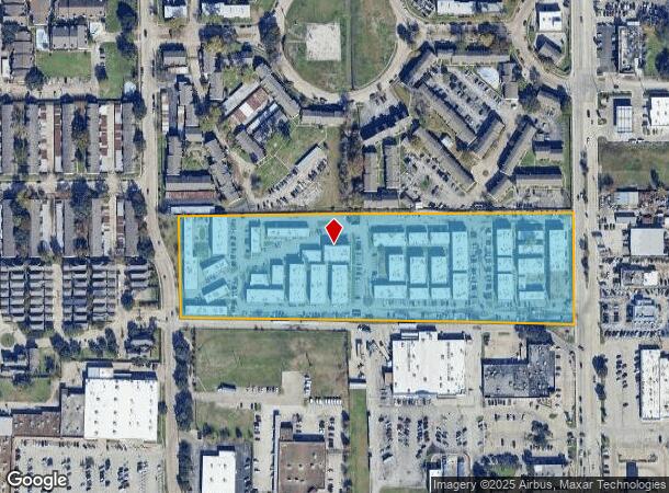 1855 Wirt Rd, Houston, TX Parcel Map