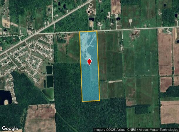 8333 Big Hand Rd, Columbus, MI Parcel Map