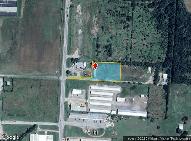 2630 N Center St, Bonham, TX Parcel Map