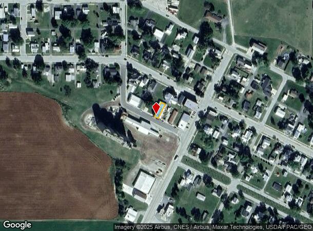 110 Center St, Vanlue, OH Parcel Map