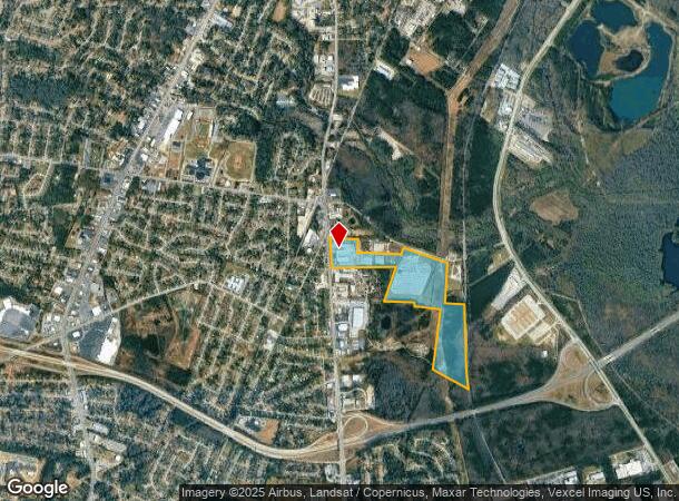  2950 Mike Padgett Hwy, Augusta, GA Parcel Map