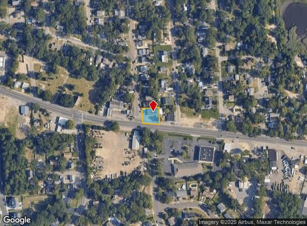 574 Mantoloking Rd, Brick, NJ Parcel Map