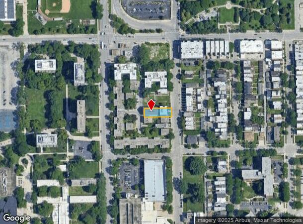  3138 S Indiana Ave, Chicago, IL Parcel Map