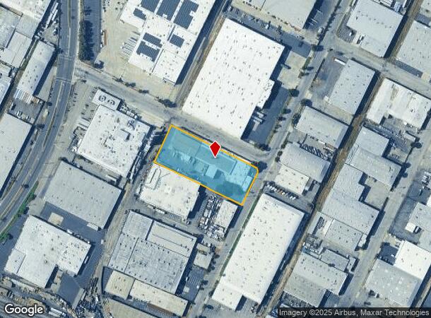  2915 Vail Ave, Commerce, CA Parcel Map