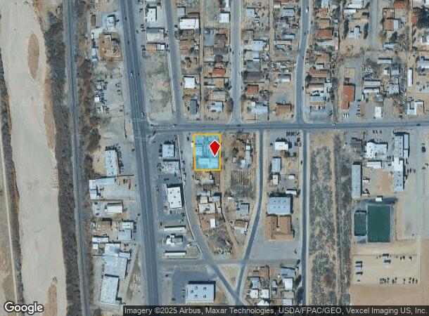 6844 1St St, Canutillo, TX Parcel Map