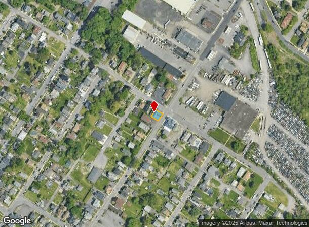 1119 Wheeler Ave, Scranton, PA Parcel Map
