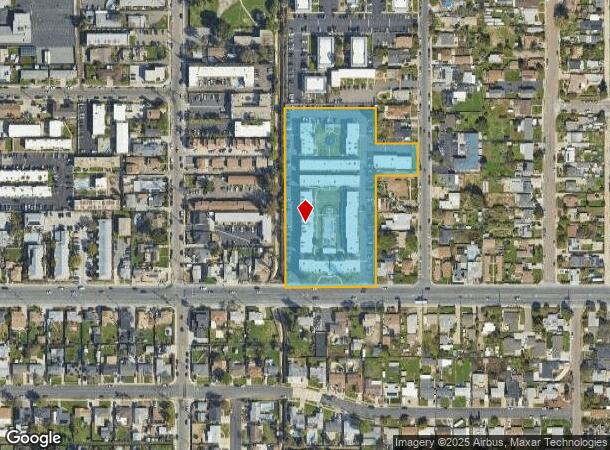  466 W Washington Ave, El Cajon, CA Parcel Map