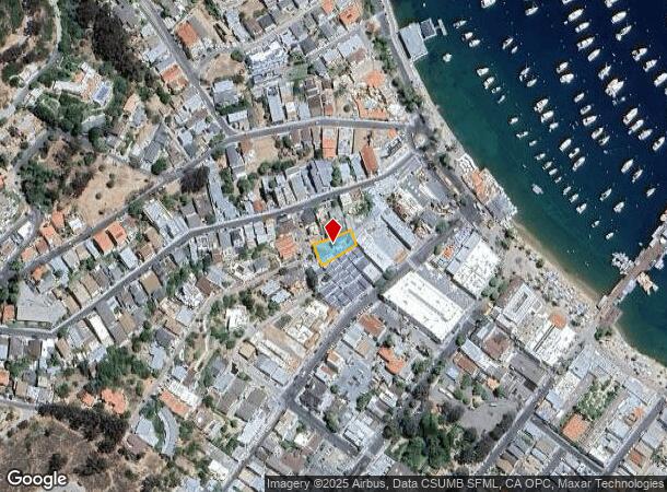  206 E Whittley Ave, Avalon, CA Parcel Map