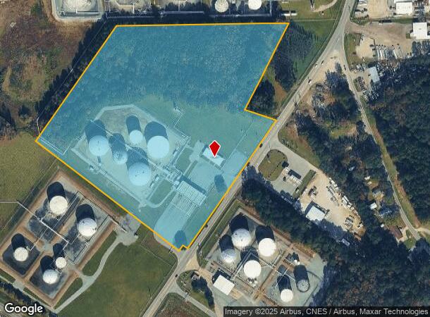 4095 Buffalo Rd, Selma, NC Parcel Map