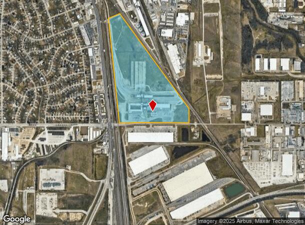  401 E Industrial Ave, Saginaw, TX Parcel Map