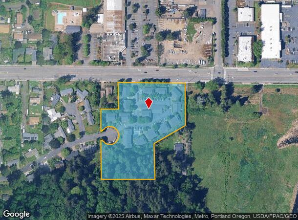 3180 Nw Division St, Gresham, OR Parcel Map