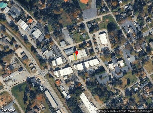 207 E Rutherford St, Landrum, SC Parcel Map