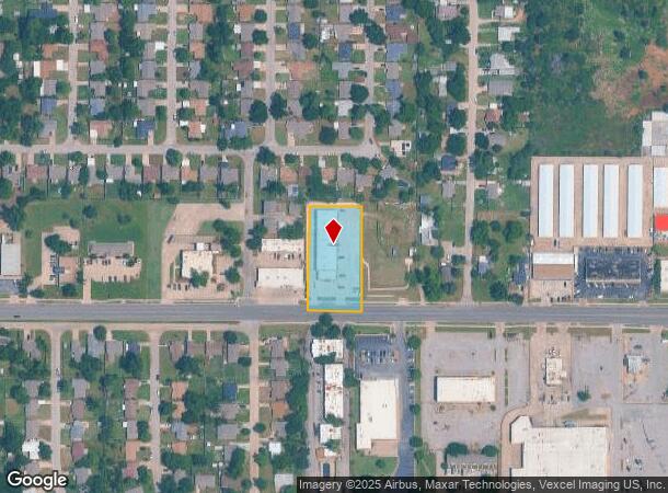  6029 Nw 23Rd St, Oklahoma City, OK Parcel Map