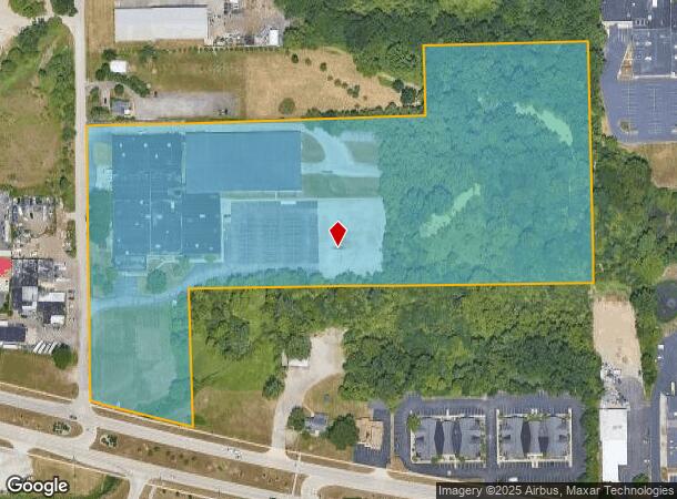 100 N Staebler Rd, Ann Arbor, MI Parcel Map