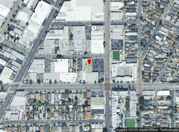 126 W 39Th St, Los Angeles, CA Parcel Map