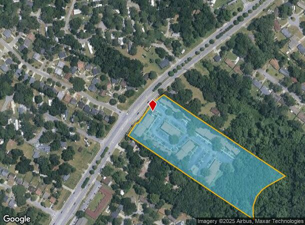 10612 Middleground Rd, Savannah, GA Parcel Map