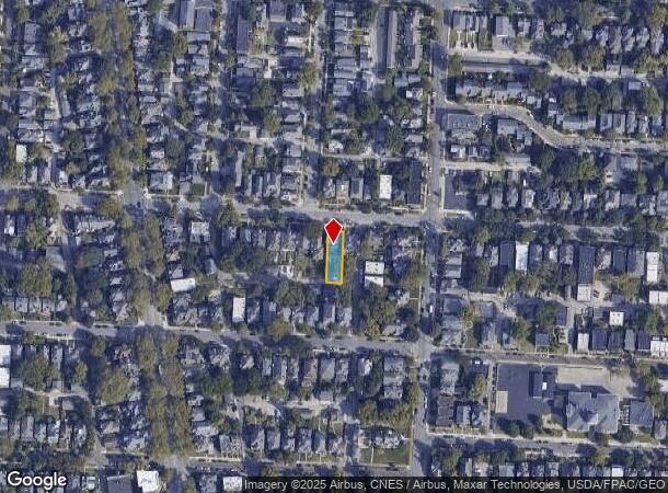  201 W 1St Ave, Columbus, OH Parcel Map