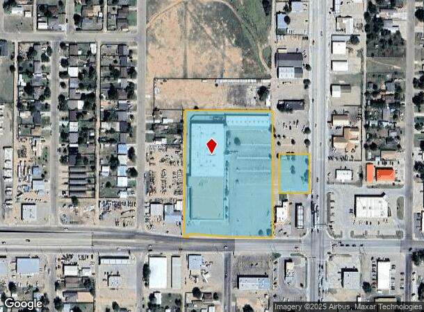 212 W 1St St, Dumas, TX Parcel Map
