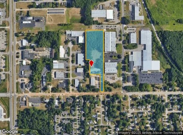 591 6 Mile Rd Nw, Comstock Park, MI Parcel Map