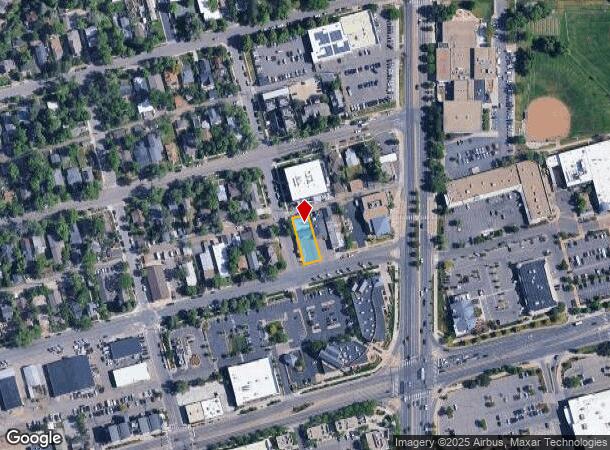 2705 Spruce St, Boulder, CO Parcel Map