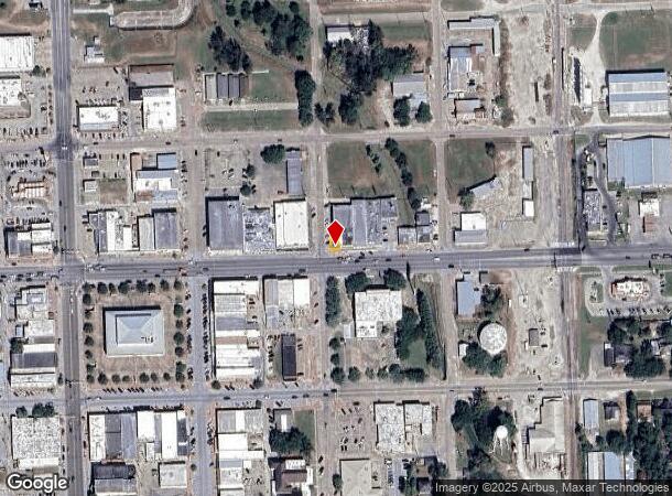 1901 7Th St, Bay City, TX Parcel Map