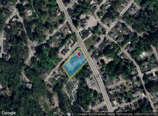  585 Main St, Springvale, ME Parcel Map