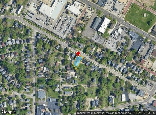  278 Crosby St, Akron, OH Parcel Map