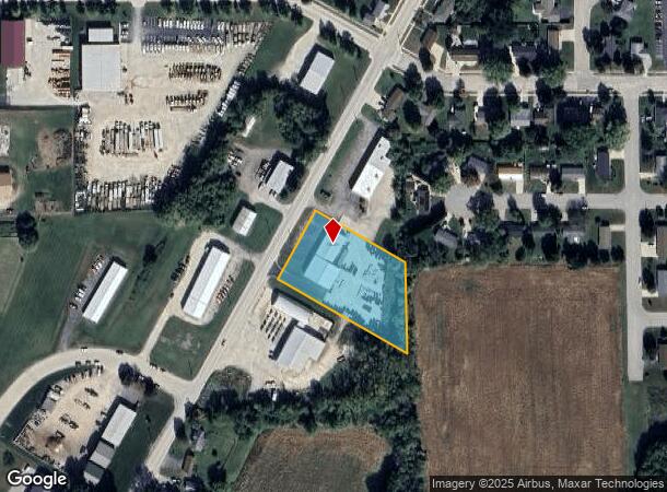 1031 S Spring St, Beaver Dam, WI Parcel Map
