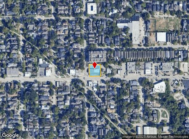  3122 White Oak Dr, Houston, TX Parcel Map