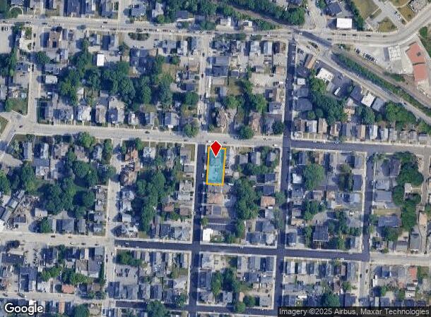 309 Carrington Ave, Woonsocket, RI Parcel Map