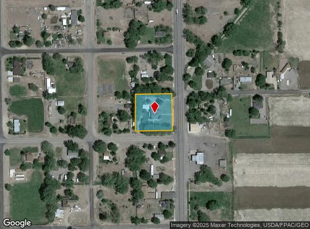  21 N Main St W, Kingston, UT Parcel Map