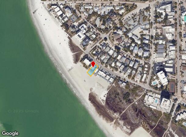 108 Beach Rd, Sarasota, FL Parcel Map
