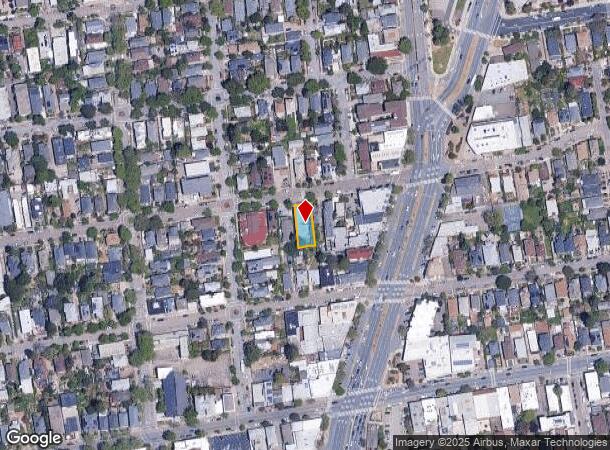 1816 Fairview St, Berkeley, CA Parcel Map