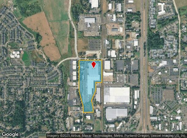 9750 Sw Barber St, Wilsonville, OR Parcel Map