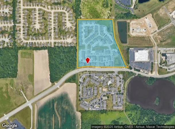 Cumberland Ave, West Lafayette, IN Parcel Map