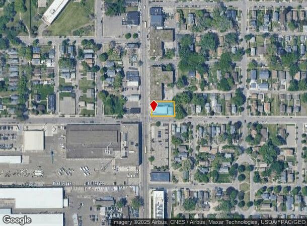 842 Rice St, Saint Paul, MN Parcel Map