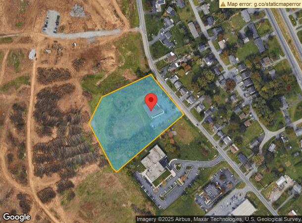  1701 Howell Rd, Hagerstown, MD Parcel Map