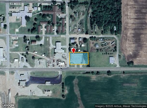 506 Martin Ave, Stafford, KS Parcel Map