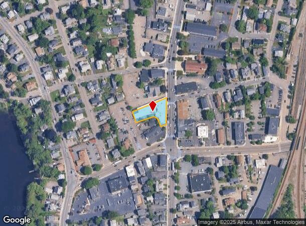 899 Washington St, Braintree, MA Parcel Map