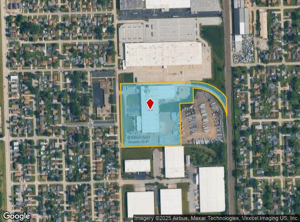 7601 S 78Th Ave, Bridgeview, IL Parcel Map