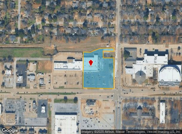  1605 W Pioneer Pkwy, Arlington, TX Parcel Map