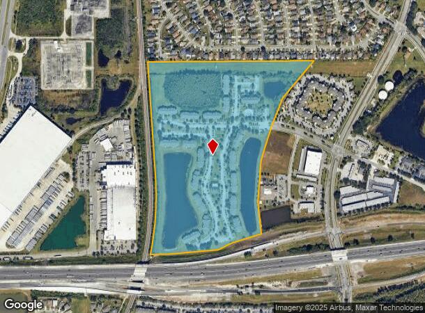  525 Pinnacle Cove Blvd, Orlando, FL Parcel Map