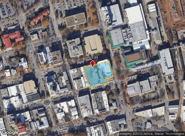 390 E Washington St, Athens, GA Parcel Map