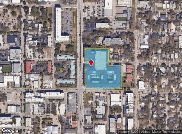  710 N Lemon Ave, Sarasota, FL Parcel Map