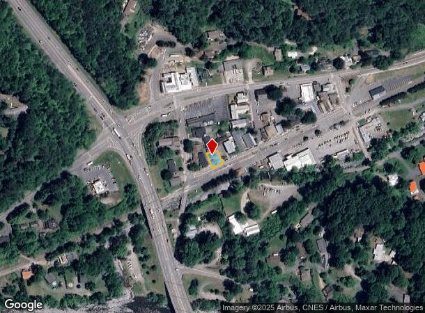  164 Front St, Sylva, NC Parcel Map